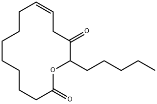 12-keto-9(2)-octadecen-13-olide 结构式