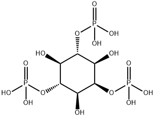 inositol 2,4,6-triphosphate 结构式