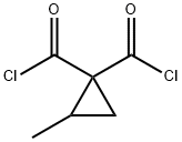1,1-Cyclopropanedicarbonyl chloride, 2-methyl- (6CI),114554-70-0,结构式