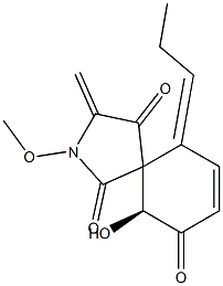 triticone A,114582-74-0,结构式