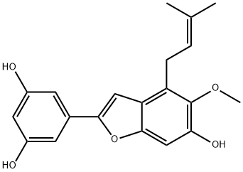 Moracin T Struktur