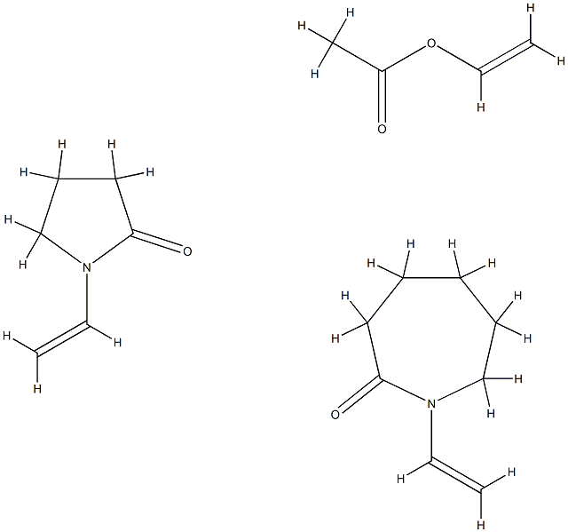 아세트산에테닐에스테르,1-에테닐헥사히드로-2H-아제핀-2-온및1-에테닐-2-피롤리디논중합체