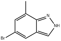 5-broMo-7-Methyl-1H-indazole,1146637-09-3,结构式