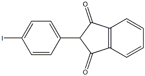 2-(4-碘苯基)-1H-茚-1,3(2H)-二酮, 1147-00-8, 结构式