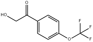 2-Hydroxy-4’-(trifluoromethoxy)acetophenone Struktur