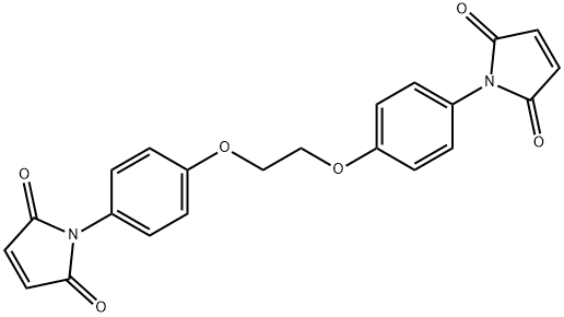 1,4-BIS(4-MALEIMIDOPHENOXY)ETHANE,114816-46-5,结构式