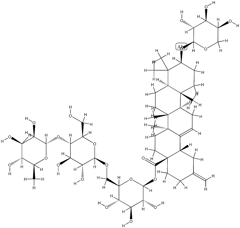 ciwujianoside C1 Structure