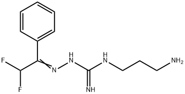 phenyl-(2-difluoroethyl)-4-aminopropylamidinohydrazone 结构式