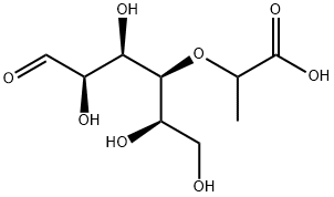 4-O-(1-carboxyethyl)-O-galactose,115074-55-0,结构式