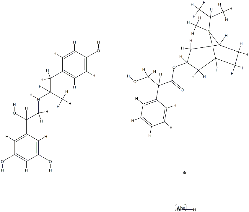 Berodual 化学構造式