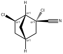 Bicyclo[2.2.1]heptane-2-carbonitrile, 2,6-dichloro-, (2-endo,6-exo)- (9CI) Structure
