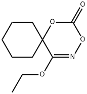 1,3-Dioxa-4-azaspiro[5.5]undec-4-en-2-one,5-ethoxy-(9CI) Structure