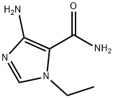 1H-Imidazole-5-carboxamide,4-amino-1-ethyl-(9CI) Struktur
