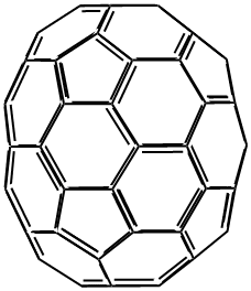 Fullerene C70 Struktur