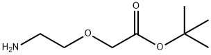 H2N-PEG1-CH2COOtBu 化学構造式