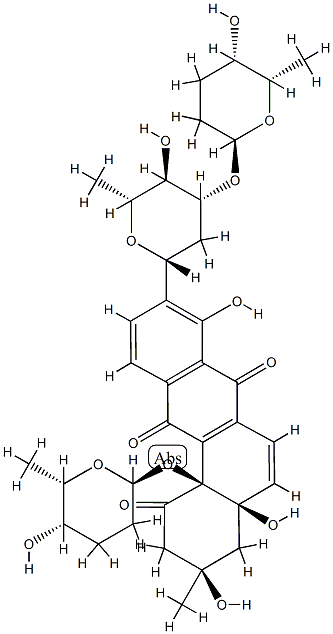 抗生素 OM-4842,115626-67-0,结构式