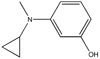 3-(cyclopropylmethylamino)phenol|