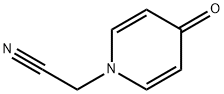 1(4H)-Pyridineacetonitrile,4-oxo-(9CI) Structure