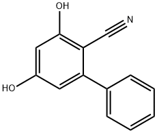 [1,1-Biphenyl]-2-carbonitrile,3,5-dihydroxy-(9CI) 化学構造式