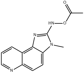 N-Acetoxy-IQ 结构式