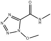1H-Tetrazole-5-carboxamide,1-methoxy-N-methyl-(9CI),115751-79-6,结构式