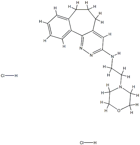 115767-94-7 morpholineoethylamino-3-benzocyclohepta(5,6-c)pyridazine