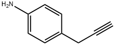 4-(PROP-2-YN-1-YL)ANILINE,115784-55-9,结构式