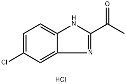 1-(6-chloro-1H-benzimidazol-2-yl)ethanone hydrochloride,1158456-58-6,结构式