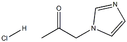1-(1H-imidazol-1-yl)acetone hydrochloride Structure