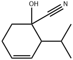 3-Cyclohexene-1-carbonitrile,1-hydroxy-2-(1-methylethyl)-(9CI) 结构式