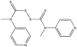 双[甲基-(4-吡啶基)硫代氨甲酰]二硫化物, 1158958-94-1, 结构式