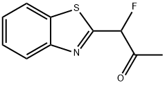 2-Propanone,1-(2-benzothiazolyl)-1-fluoro-(9CI) 结构式