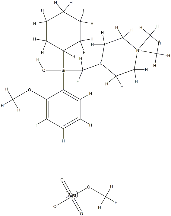 2-methoxy-sila-hexocyclium Structure