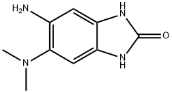 5-amino-6-(dimethylamino)-1,3-dihydro-2H-benzimidazol-2-one(SALTDATA: 2HCl 1H2O),1159693-55-6,结构式