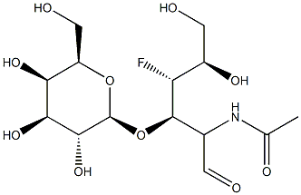 2-acetamido-2,4-dideoxy-4-fluoro-3-O-galactopyranosylglucopyranose|