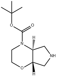 2-Methyl-2-propanyl (4aS,7aS)-hexahydropyrrolo[3,4-b][1,4]oxazine -4(4aH)-carboxylate