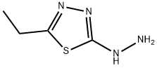 1,3,4-Thiadiazole,2-ethyl-5-hydrazino-(6CI) Struktur