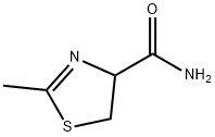 4-Thiazolecarboxamide,4,5-dihydro-2-methyl-(9CI) Structure