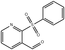 2-(Phenylsulfonyl)Nicotinaldehyde(WXC03058) Struktur