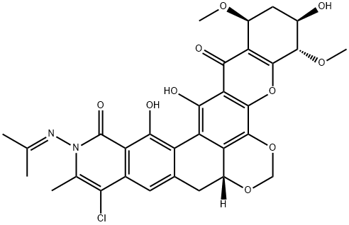 游动放线菌酮 E,116229-70-0,结构式