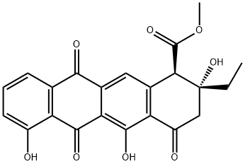 aklaviketone Structure