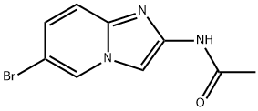 N-(6-bromoH-imidazo[1,2-a]pyridin-2-yl)acetamide,1162680-84-3,结构式