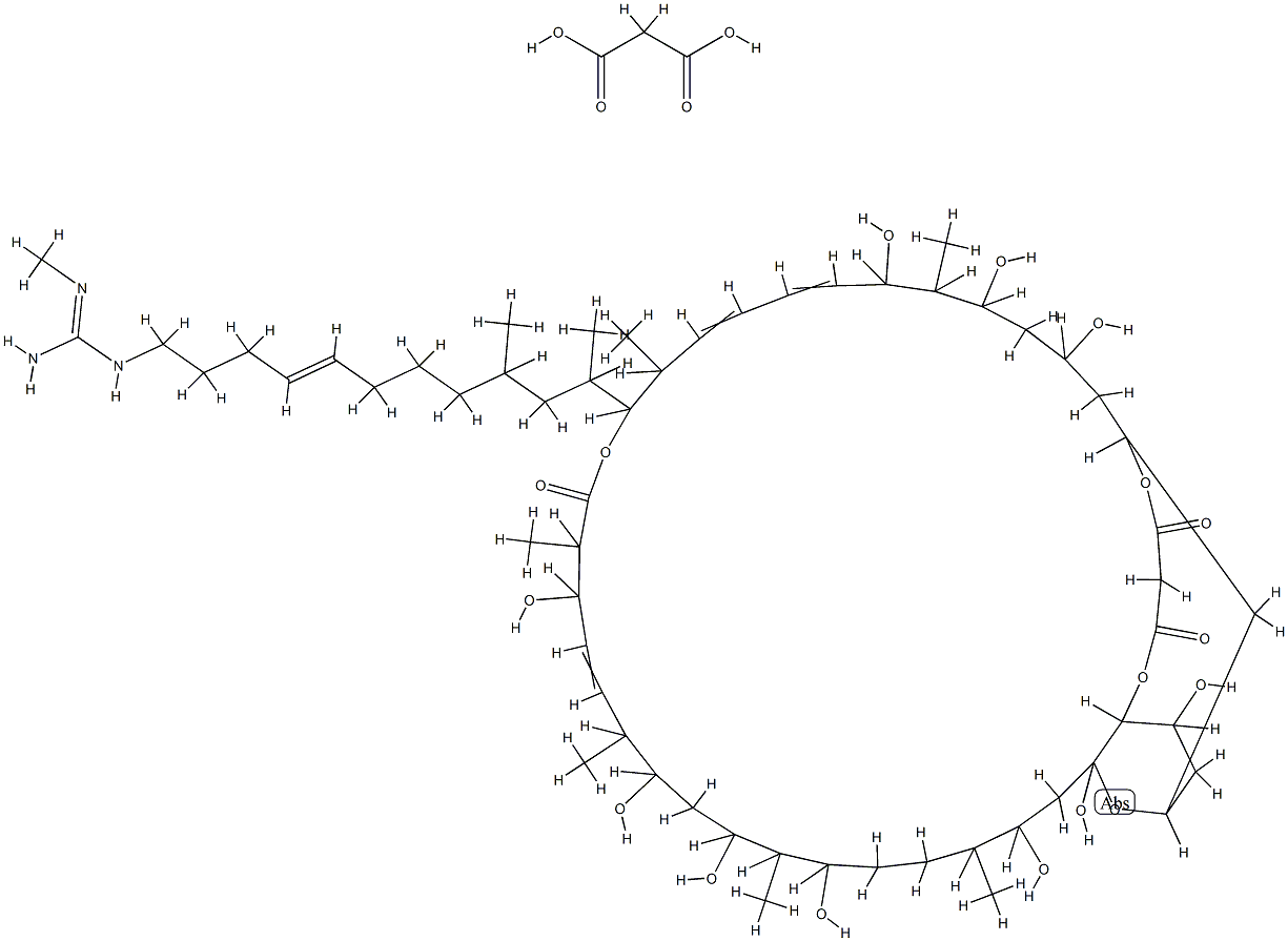 amycin A 化学構造式