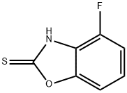 4-氟苯并噁唑-2(3H)-硫酮,1163123-40-7,结构式