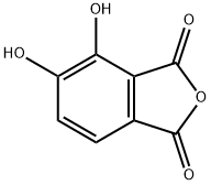 1,3-Isobenzofurandione,4,5-dihydroxy-(9CI) Struktur