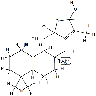 17-羟基岩大戟内酯B,116360-82-8,结构式
