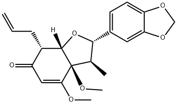 Fargesone B Struktur