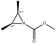 1-Aziridinecarboxylic acid, 2,3-dimethyl-, methyl ester, (2R,3S)-rel- (9CI)|