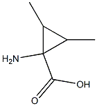 시클로프로판카르복실산,1-아미노-2,3-디메틸-,입체이성질체(9CI)