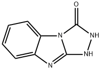 3H-1,2,4-Triazolo[4,3-a]benzimidazol-3-one,1,2-dihydro-(9CI) 结构式